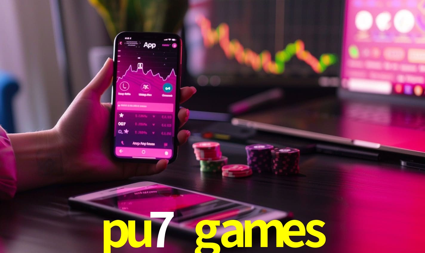 Comparação APP mobile vs versão web da pu7 games